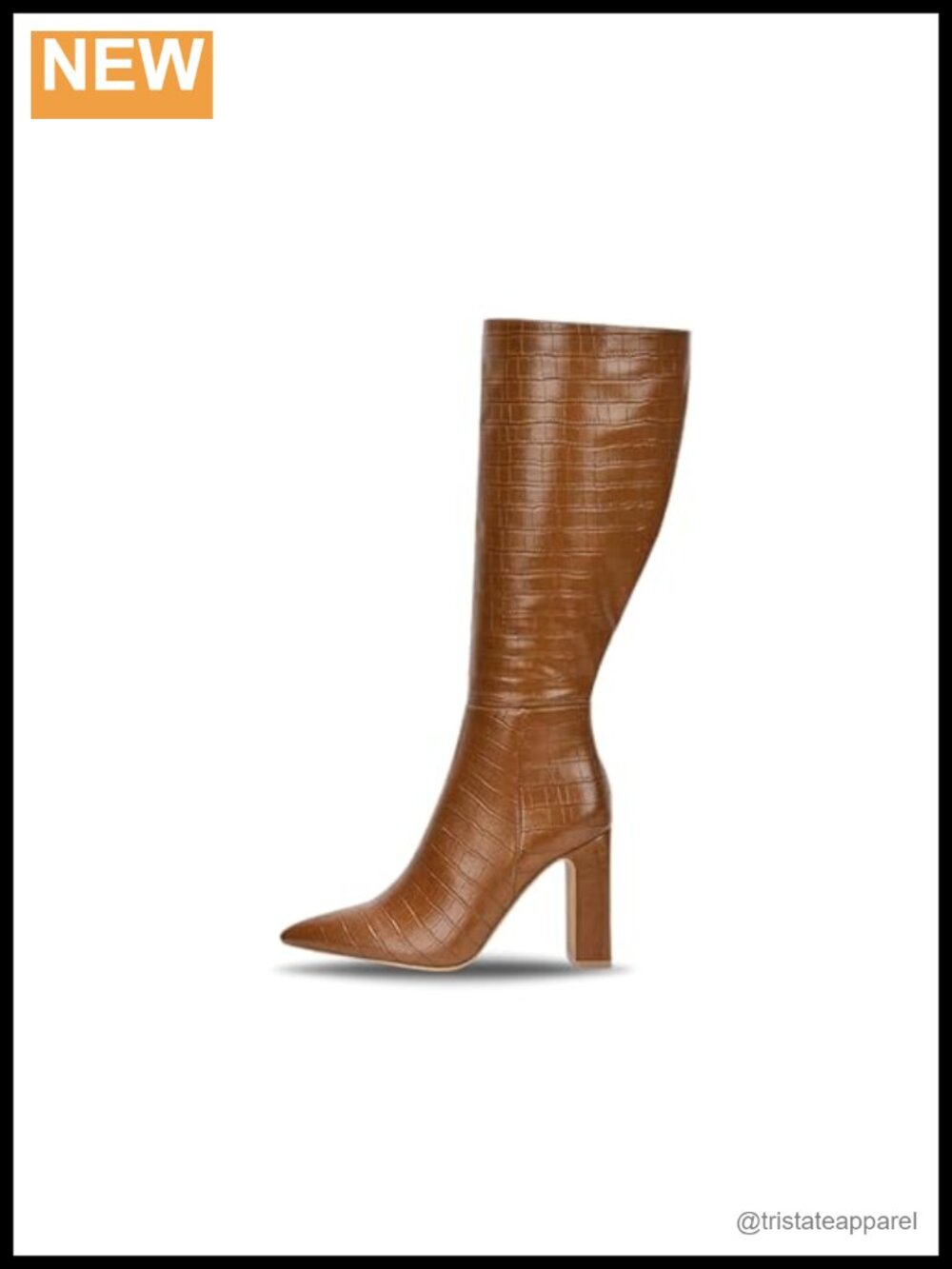 Cape Robbin Women's Mid-Calf Boots Chunky Block Heel Ankle Booties (SayWhat-2)